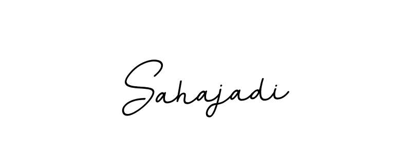 Make a beautiful signature design for name Sahajadi. With this signature (BallpointsItalic-DORy9) style, you can create a handwritten signature for free. Sahajadi signature style 11 images and pictures png