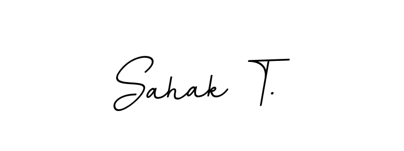 Once you've used our free online signature maker to create your best signature BallpointsItalic-DORy9 style, it's time to enjoy all of the benefits that Sahak T. name signing documents. Sahak T. signature style 11 images and pictures png