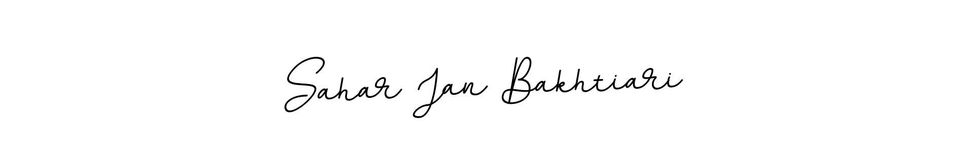 Design your own signature with our free online signature maker. With this signature software, you can create a handwritten (BallpointsItalic-DORy9) signature for name Sahar Jan Bakhtiari. Sahar Jan Bakhtiari signature style 11 images and pictures png