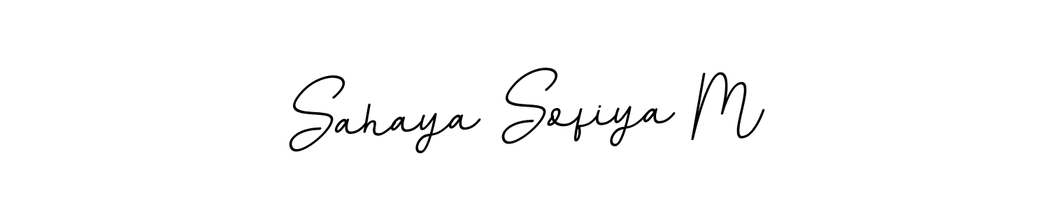 Make a short Sahaya Sofiya M signature style. Manage your documents anywhere anytime using BallpointsItalic-DORy9. Create and add eSignatures, submit forms, share and send files easily. Sahaya Sofiya M signature style 11 images and pictures png