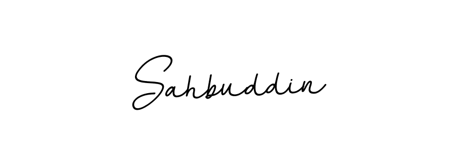 Here are the top 10 professional signature styles for the name Sahbuddin. These are the best autograph styles you can use for your name. Sahbuddin signature style 11 images and pictures png