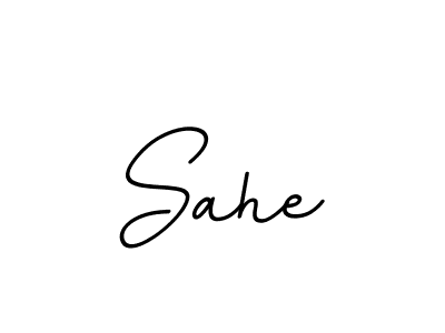 Design your own signature with our free online signature maker. With this signature software, you can create a handwritten (BallpointsItalic-DORy9) signature for name Sahe. Sahe signature style 11 images and pictures png