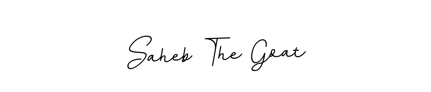 Once you've used our free online signature maker to create your best signature BallpointsItalic-DORy9 style, it's time to enjoy all of the benefits that Saheb The Goat name signing documents. Saheb The Goat signature style 11 images and pictures png