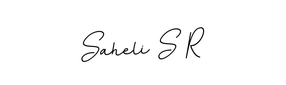 BallpointsItalic-DORy9 is a professional signature style that is perfect for those who want to add a touch of class to their signature. It is also a great choice for those who want to make their signature more unique. Get Saheli S R name to fancy signature for free. Saheli S R signature style 11 images and pictures png