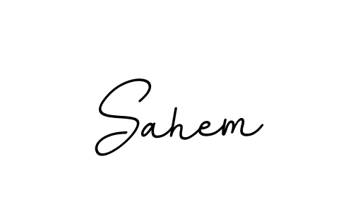 if you are searching for the best signature style for your name Sahem. so please give up your signature search. here we have designed multiple signature styles  using BallpointsItalic-DORy9. Sahem signature style 11 images and pictures png