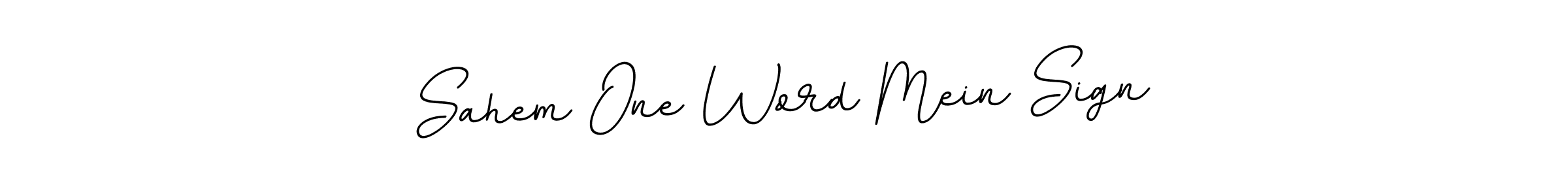 Once you've used our free online signature maker to create your best signature BallpointsItalic-DORy9 style, it's time to enjoy all of the benefits that Sahem One Word Mein Sign name signing documents. Sahem One Word Mein Sign signature style 11 images and pictures png