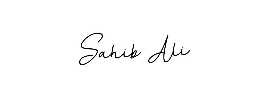 Sahib Ali stylish signature style. Best Handwritten Sign (BallpointsItalic-DORy9) for my name. Handwritten Signature Collection Ideas for my name Sahib Ali. Sahib Ali signature style 11 images and pictures png
