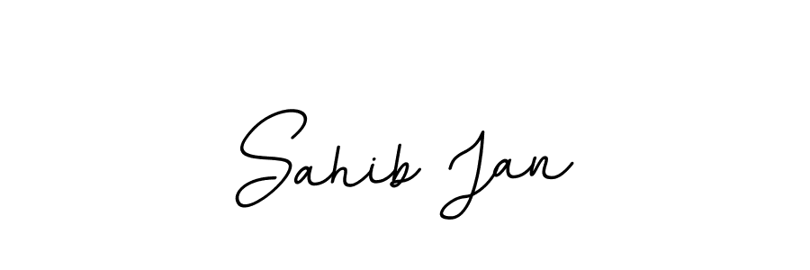 Sahib Jan stylish signature style. Best Handwritten Sign (BallpointsItalic-DORy9) for my name. Handwritten Signature Collection Ideas for my name Sahib Jan. Sahib Jan signature style 11 images and pictures png