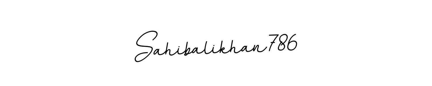 Sahibalikhan786 stylish signature style. Best Handwritten Sign (BallpointsItalic-DORy9) for my name. Handwritten Signature Collection Ideas for my name Sahibalikhan786. Sahibalikhan786 signature style 11 images and pictures png