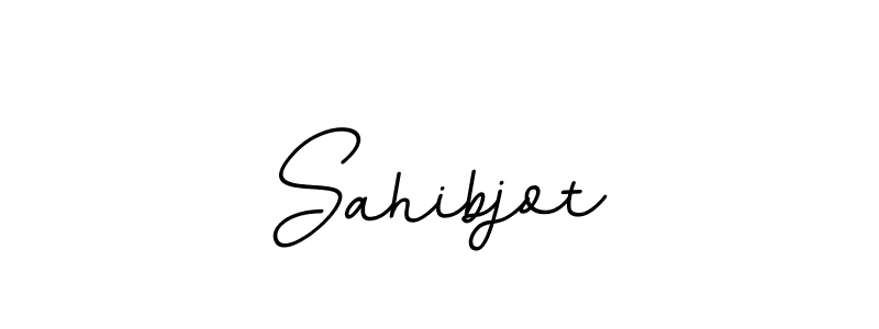 How to make Sahibjot signature? BallpointsItalic-DORy9 is a professional autograph style. Create handwritten signature for Sahibjot name. Sahibjot signature style 11 images and pictures png