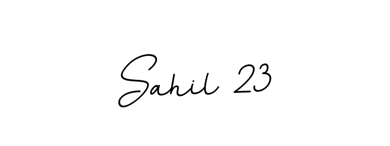 How to Draw Sahil 23 signature style? BallpointsItalic-DORy9 is a latest design signature styles for name Sahil 23. Sahil 23 signature style 11 images and pictures png