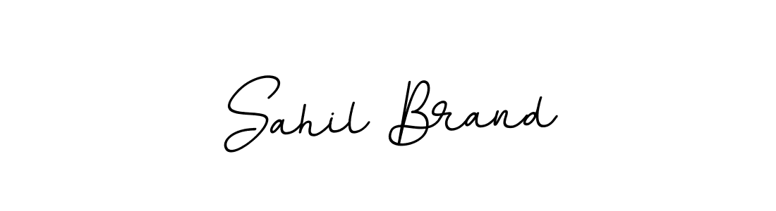 It looks lik you need a new signature style for name Sahil Brand. Design unique handwritten (BallpointsItalic-DORy9) signature with our free signature maker in just a few clicks. Sahil Brand signature style 11 images and pictures png