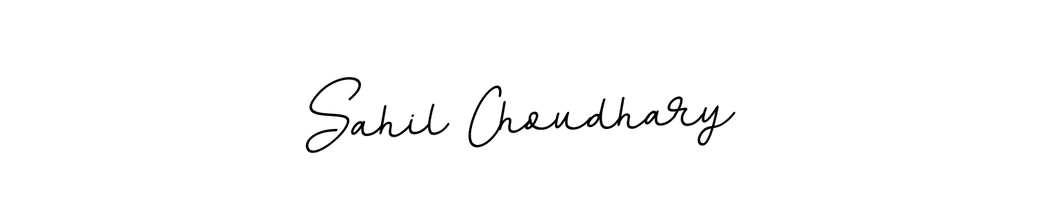 How to make Sahil Choudhary signature? BallpointsItalic-DORy9 is a professional autograph style. Create handwritten signature for Sahil Choudhary name. Sahil Choudhary signature style 11 images and pictures png