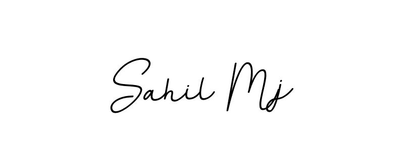 Make a beautiful signature design for name Sahil Mj. Use this online signature maker to create a handwritten signature for free. Sahil Mj signature style 11 images and pictures png