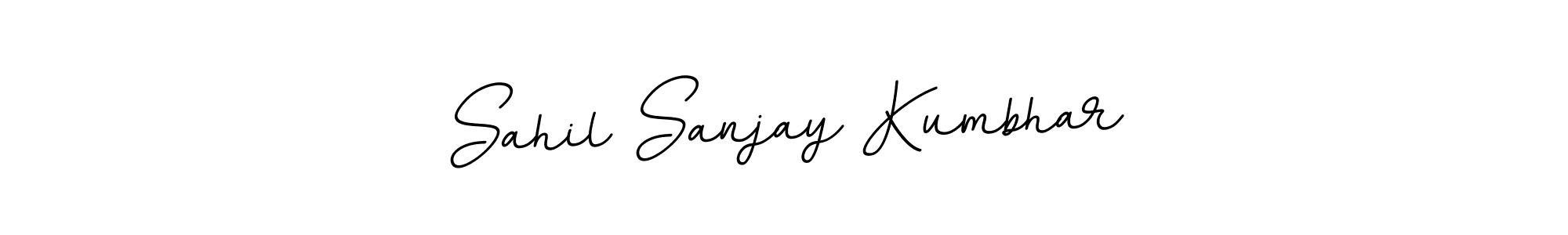 Make a beautiful signature design for name Sahil Sanjay Kumbhar. Use this online signature maker to create a handwritten signature for free. Sahil Sanjay Kumbhar signature style 11 images and pictures png