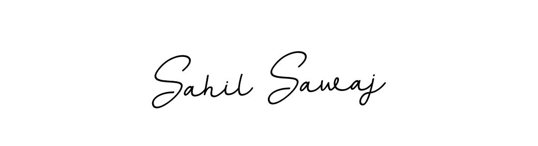 Make a beautiful signature design for name Sahil Sawaj. With this signature (BallpointsItalic-DORy9) style, you can create a handwritten signature for free. Sahil Sawaj signature style 11 images and pictures png