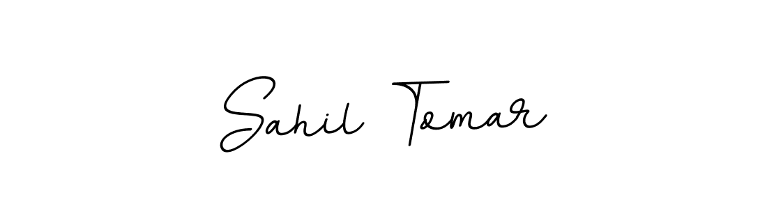 It looks lik you need a new signature style for name Sahil Tomar. Design unique handwritten (BallpointsItalic-DORy9) signature with our free signature maker in just a few clicks. Sahil Tomar signature style 11 images and pictures png
