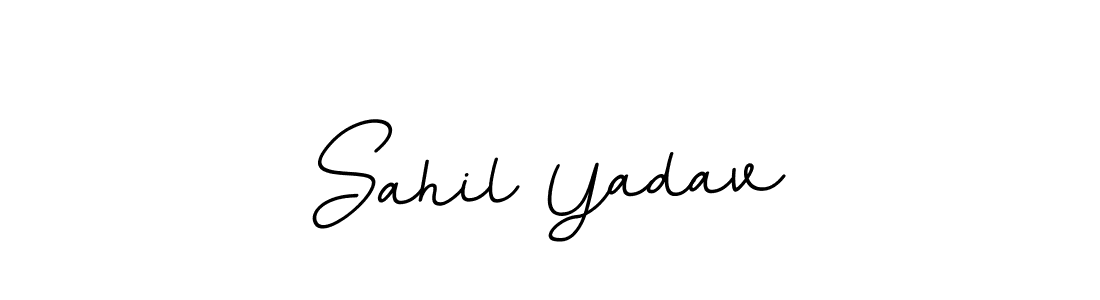 BallpointsItalic-DORy9 is a professional signature style that is perfect for those who want to add a touch of class to their signature. It is also a great choice for those who want to make their signature more unique. Get Sahil Yadav name to fancy signature for free. Sahil Yadav signature style 11 images and pictures png