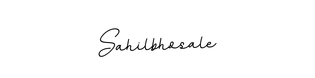 Sahilbhosale stylish signature style. Best Handwritten Sign (BallpointsItalic-DORy9) for my name. Handwritten Signature Collection Ideas for my name Sahilbhosale. Sahilbhosale signature style 11 images and pictures png