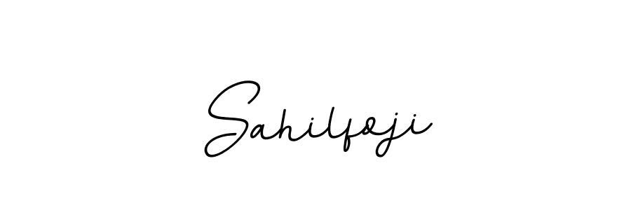 Here are the top 10 professional signature styles for the name Sahilfoji. These are the best autograph styles you can use for your name. Sahilfoji signature style 11 images and pictures png