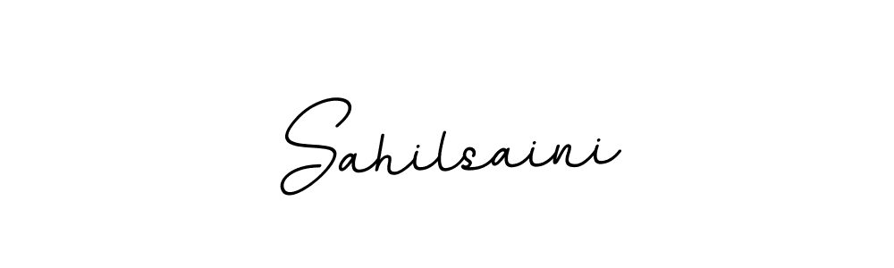 Make a short Sahilsaini signature style. Manage your documents anywhere anytime using BallpointsItalic-DORy9. Create and add eSignatures, submit forms, share and send files easily. Sahilsaini signature style 11 images and pictures png