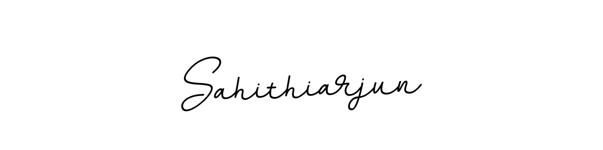 Make a beautiful signature design for name Sahithiarjun. Use this online signature maker to create a handwritten signature for free. Sahithiarjun signature style 11 images and pictures png