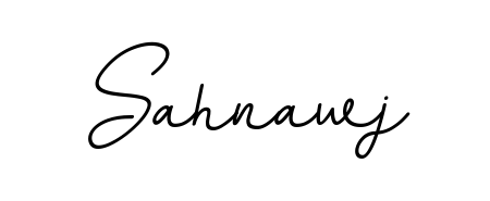 Discover how Sahnawj looks in an executive cursive font (BallpointsItalic-DORy9). Perfect for legal documents, invoices, and certificates. Sahnawj signature style 11 images and pictures png