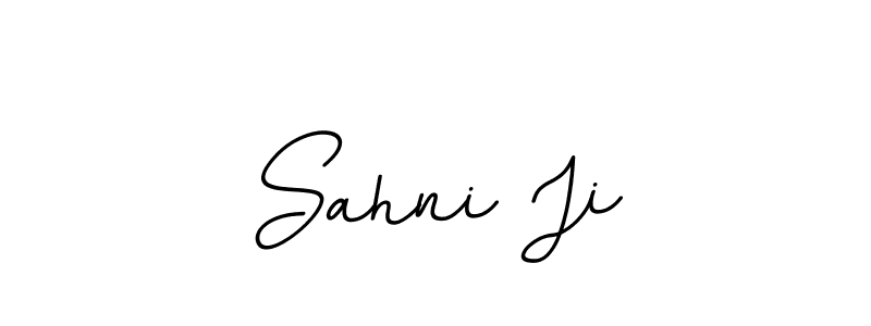 Similarly BallpointsItalic-DORy9 is the best handwritten signature design. Signature creator online .You can use it as an online autograph creator for name Sahni Ji. Sahni Ji signature style 11 images and pictures png