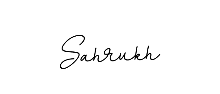 You should practise on your own different ways (BallpointsItalic-DORy9) to write your name (Sahrukh) in signature. don't let someone else do it for you. Sahrukh signature style 11 images and pictures png