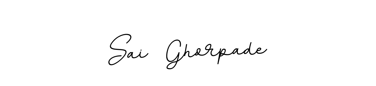 Also You can easily find your signature by using the search form. We will create Sai  Ghorpade name handwritten signature images for you free of cost using BallpointsItalic-DORy9 sign style. Sai  Ghorpade signature style 11 images and pictures png