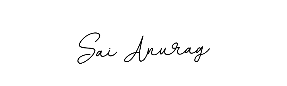 The best way (BallpointsItalic-DORy9) to make a short signature is to pick only two or three words in your name. The name Sai Anurag include a total of six letters. For converting this name. Sai Anurag signature style 11 images and pictures png