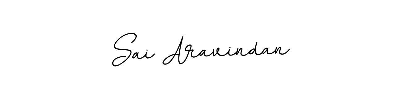 Design your own signature with our free online signature maker. With this signature software, you can create a handwritten (BallpointsItalic-DORy9) signature for name Sai Aravindan. Sai Aravindan signature style 11 images and pictures png