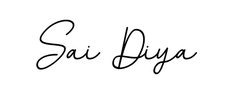 Make your name Sai Diya memorable on every contract using BallpointsItalic-DORy9 autograph style. Instant transparent background export available. Sai Diya signature style 11 images and pictures png