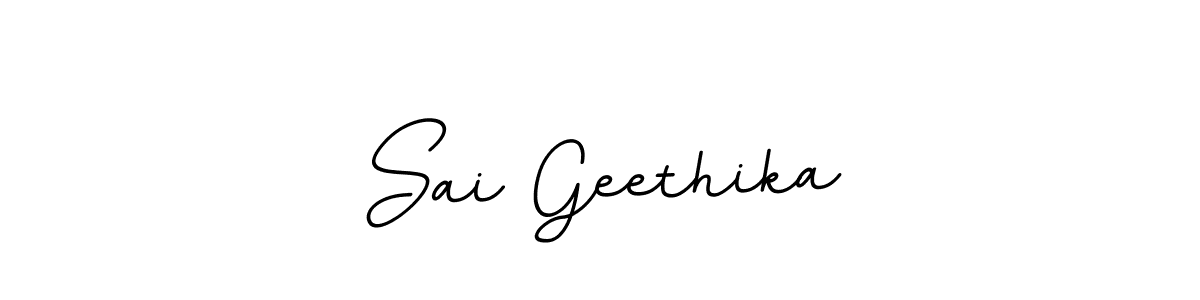 if you are searching for the best signature style for your name Sai Geethika. so please give up your signature search. here we have designed multiple signature styles  using BallpointsItalic-DORy9. Sai Geethika signature style 11 images and pictures png