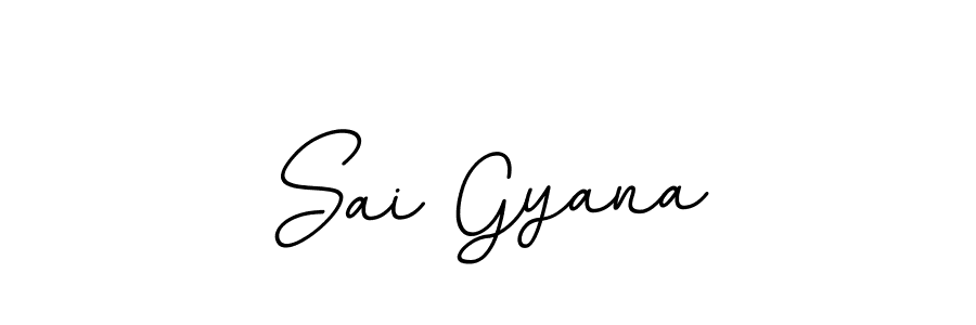 How to make Sai Gyana signature? BallpointsItalic-DORy9 is a professional autograph style. Create handwritten signature for Sai Gyana name. Sai Gyana signature style 11 images and pictures png