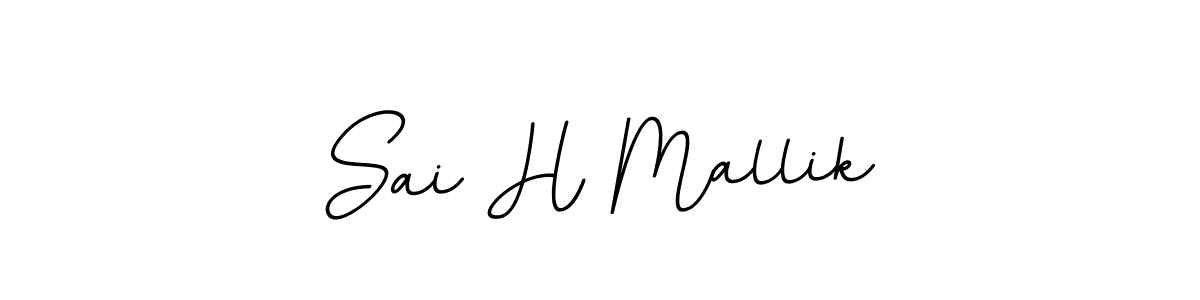 Also we have Sai H Mallik name is the best signature style. Create professional handwritten signature collection using BallpointsItalic-DORy9 autograph style. Sai H Mallik signature style 11 images and pictures png