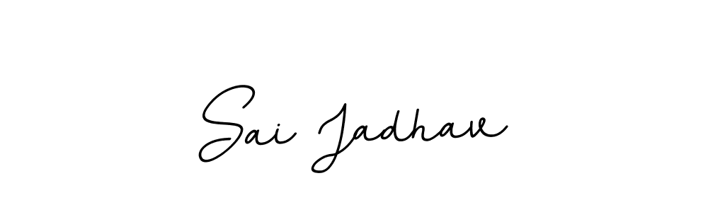 How to make Sai Jadhav name signature. Use BallpointsItalic-DORy9 style for creating short signs online. This is the latest handwritten sign. Sai Jadhav signature style 11 images and pictures png