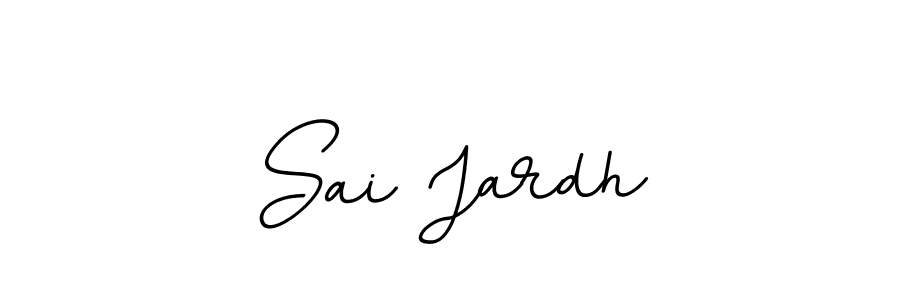 Design your own signature with our free online signature maker. With this signature software, you can create a handwritten (BallpointsItalic-DORy9) signature for name Sai Jardh. Sai Jardh signature style 11 images and pictures png