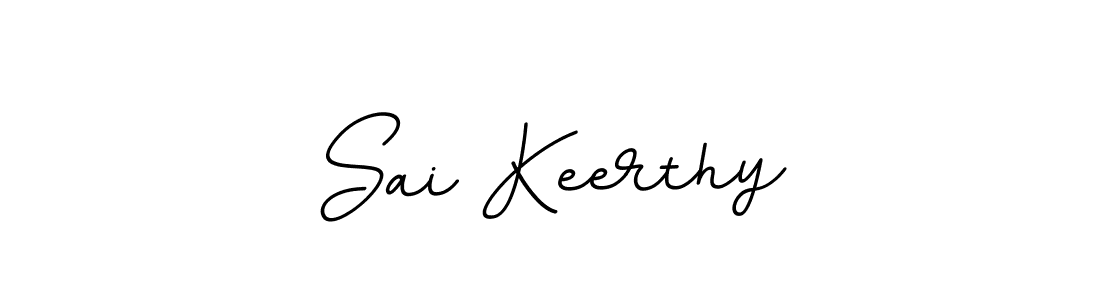 Design your own signature with our free online signature maker. With this signature software, you can create a handwritten (BallpointsItalic-DORy9) signature for name Sai Keerthy. Sai Keerthy signature style 11 images and pictures png