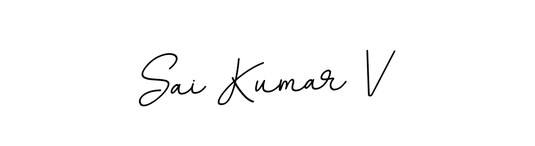 This is the best signature style for the Sai Kumar V name. Also you like these signature font (BallpointsItalic-DORy9). Mix name signature. Sai Kumar V signature style 11 images and pictures png