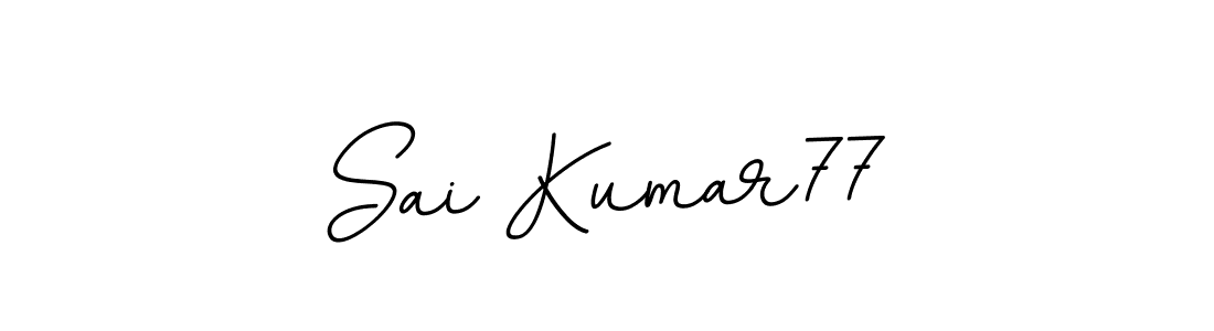 Make a beautiful signature design for name Sai Kumar77. Use this online signature maker to create a handwritten signature for free. Sai Kumar77 signature style 11 images and pictures png