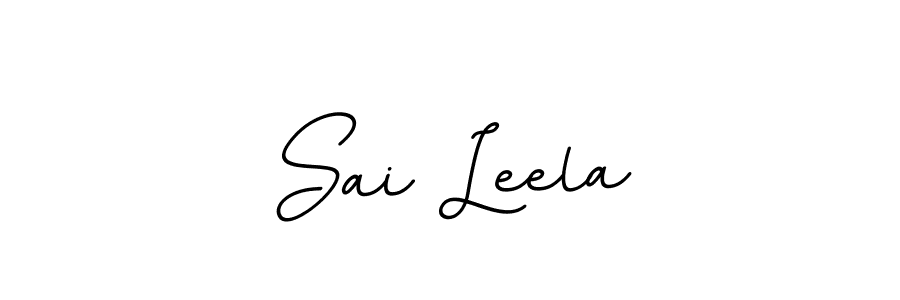 Make a beautiful signature design for name Sai Leela. Use this online signature maker to create a handwritten signature for free. Sai Leela signature style 11 images and pictures png