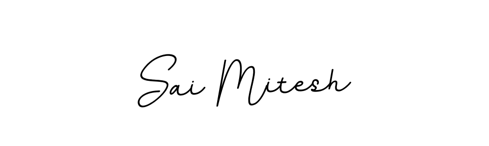 Also You can easily find your signature by using the search form. We will create Sai Mitesh name handwritten signature images for you free of cost using BallpointsItalic-DORy9 sign style. Sai Mitesh signature style 11 images and pictures png