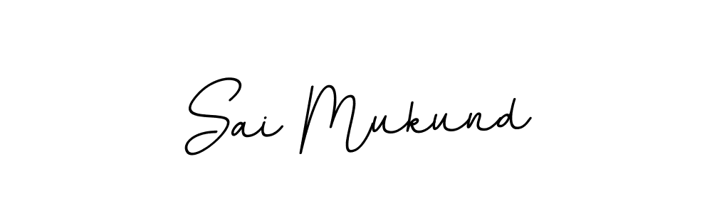 How to make Sai Mukund signature? BallpointsItalic-DORy9 is a professional autograph style. Create handwritten signature for Sai Mukund name. Sai Mukund signature style 11 images and pictures png