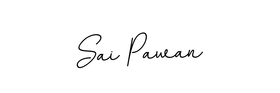 The best way (BallpointsItalic-DORy9) to make a short signature is to pick only two or three words in your name. The name Sai Pawan include a total of six letters. For converting this name. Sai Pawan signature style 11 images and pictures png