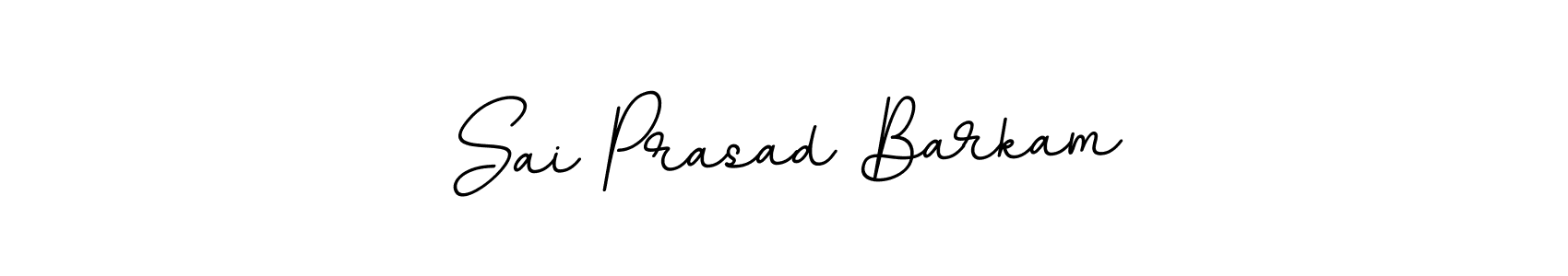 if you are searching for the best signature style for your name Sai Prasad Barkam. so please give up your signature search. here we have designed multiple signature styles  using BallpointsItalic-DORy9. Sai Prasad Barkam signature style 11 images and pictures png
