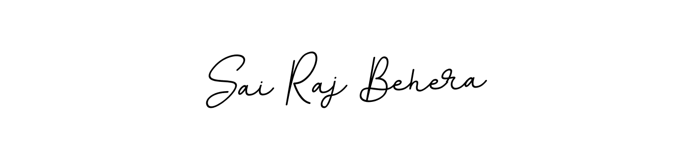 You should practise on your own different ways (BallpointsItalic-DORy9) to write your name (Sai Raj Behera) in signature. don't let someone else do it for you. Sai Raj Behera signature style 11 images and pictures png