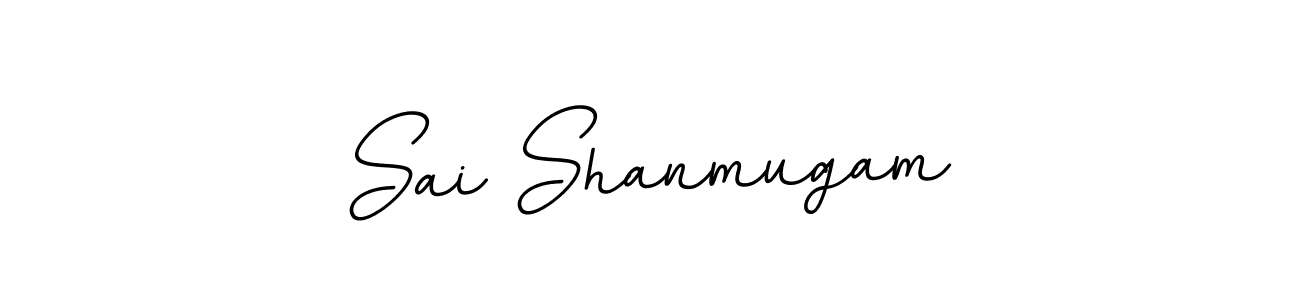 Create a beautiful signature design for name Sai Shanmugam. With this signature (BallpointsItalic-DORy9) fonts, you can make a handwritten signature for free. Sai Shanmugam signature style 11 images and pictures png