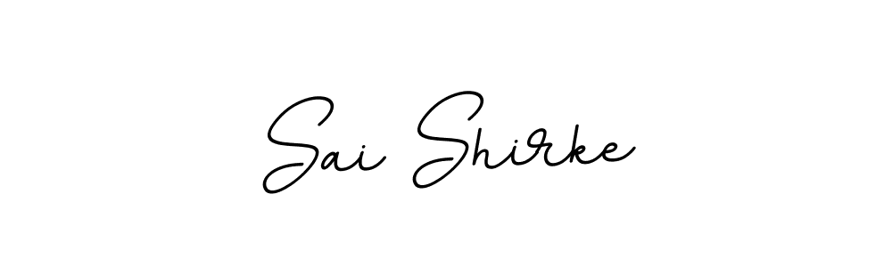 How to make Sai Shirke name signature. Use BallpointsItalic-DORy9 style for creating short signs online. This is the latest handwritten sign. Sai Shirke signature style 11 images and pictures png