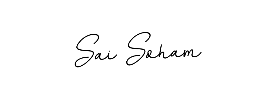 It looks lik you need a new signature style for name Sai Soham. Design unique handwritten (BallpointsItalic-DORy9) signature with our free signature maker in just a few clicks. Sai Soham signature style 11 images and pictures png